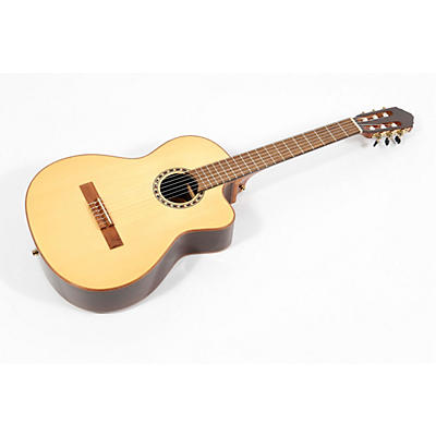 Lucero LFN200SCE Spruce/Rosewood Thinline Acoustic-Electric Classical Guitar