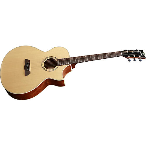 LG300CE Solid-Top Acoustic-Electric Guitar