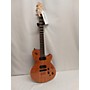 Used Godin LGX Solid Body Electric Guitar Trans Amber