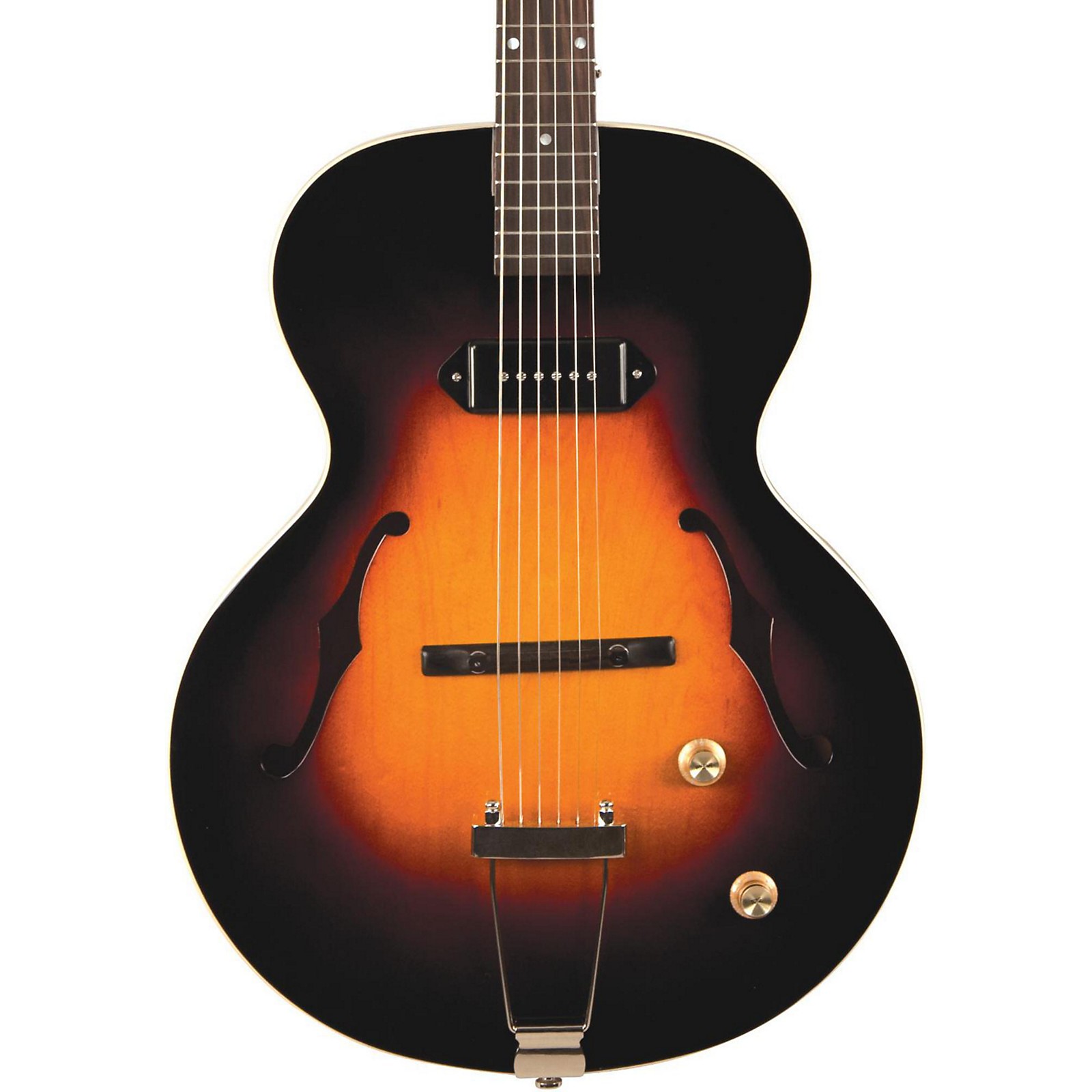 The Loar LH301T Thin Body Archtop Electric Guitar Musician's Friend