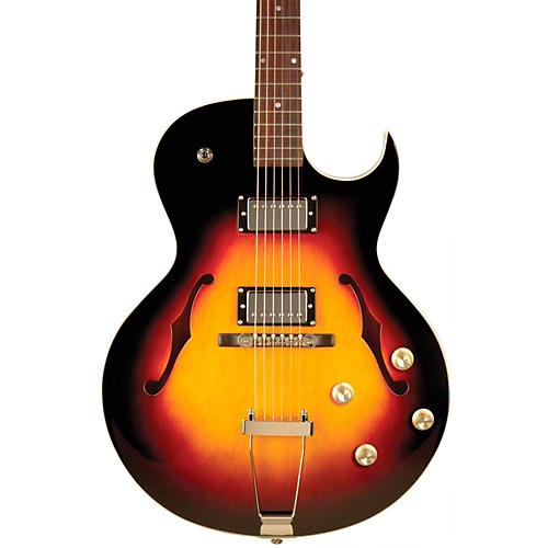 The Loar LH-304T Thinbody Archtop Cutway HH Electric Guitar Condition 2 - Blemished Vintage Sunburst 190839800916