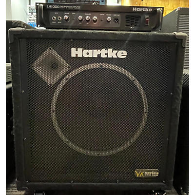 Hartke LH1000 1000W STACK WITH VX115 Bass Stack