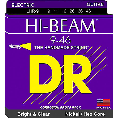 LHR9 Hi-Beam Nickel Lite'n'Heavy Electric Guitar Strings