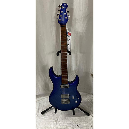 Ernie Ball Music Man LIII Solid Body Electric Guitar Blue Sparkle