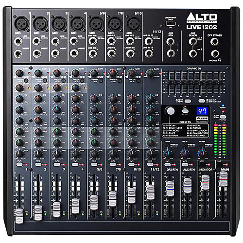 LIVE 1202 12-Channel 2-Bus Mixer