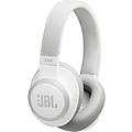 JBL LIVE 650BTNC Wireless Over-Ear Noise-Cancelling Headphones WhiteWhite