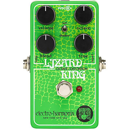 Electro-Harmonix Lizard King Octave Fuzz Effects Pedal Condition 1 - Mint Green