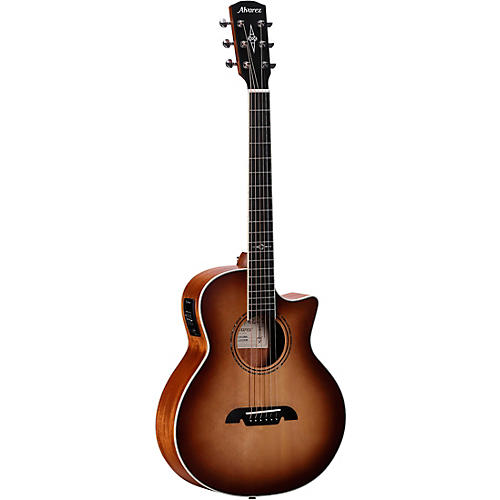 Alvarez LJ2CE Artist Little Jumbo Acoustic-Electric Guitar Natural Shadow Burst