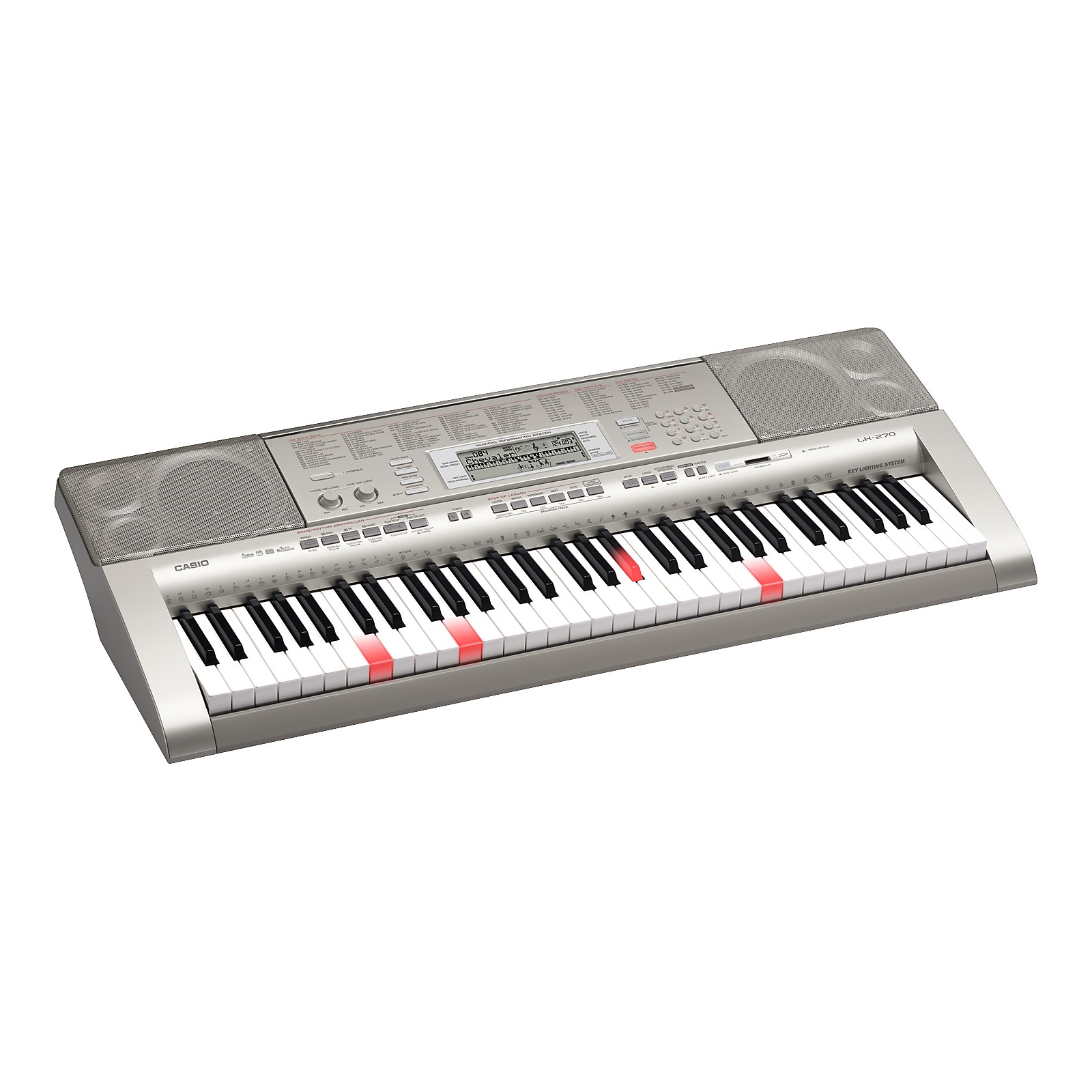 Casio LK-270 61-Key Lighted Note Portable Keyboard | Musician's Friend