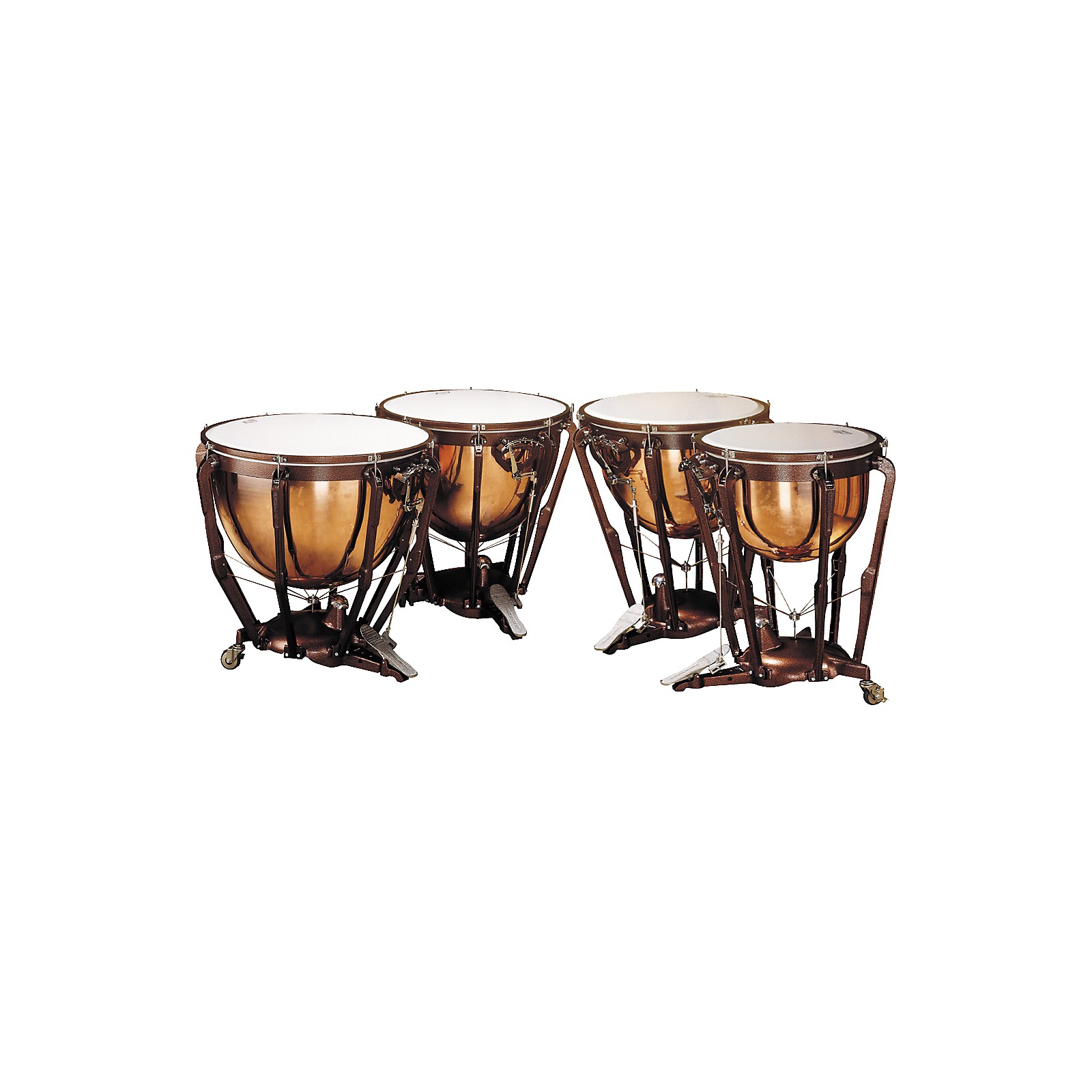 Ludwig LKP504PG Professional Polished Copper Timpani Set Musician's