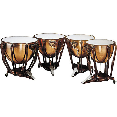 LKS404PG Stand Polished Copper Timp Set