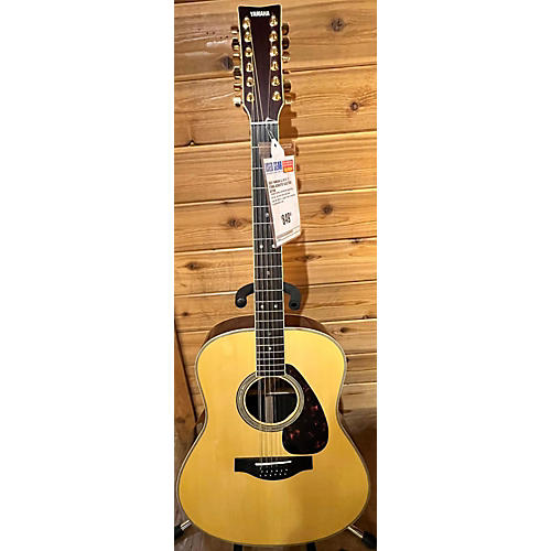 Yamaha LL1612 12 String Acoustic Electric Guitar Natural