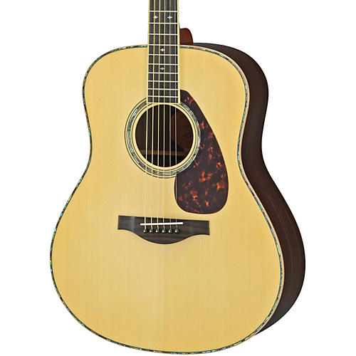 Yamaha LL16RD L Series Solid Rosewood/Spruce Dreadnought Acoustic-Electric Guitar Natural