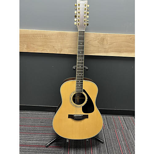 Yamaha LLP6 12 12 String Acoustic Guitar Natural