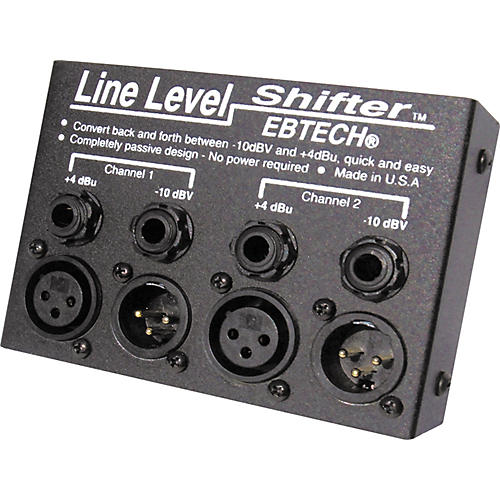 LLS-2-XLR Line Level Shifter with XLR