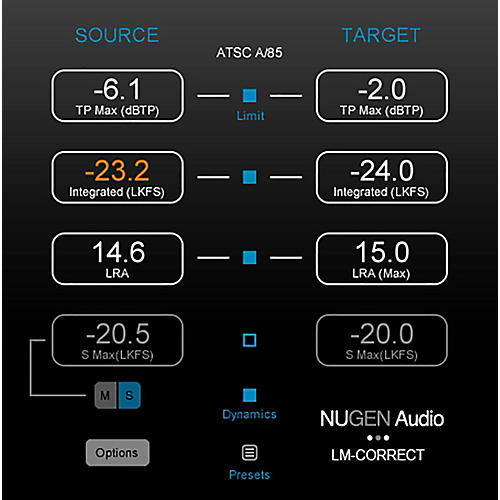 NuGen Audio LM-Correct 2 with DynApt Ext