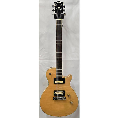 Arbor LP Style Solid Body Electric Guitar Blonde Flame Top