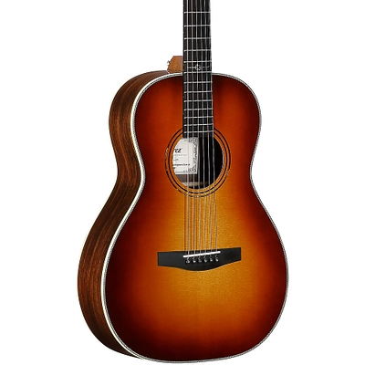 Alvarez LP70e Herringbone Laureate Series Parlor Acoustic-Electric Guitar -