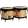 Open-Box LP LPA601 Aspire Oak Bongos with Black Hardware Condition 1 - Mint Natural