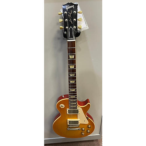 Gibson LPR8 1958 Les Paul Reissue Solid Body Electric Guitar Lemonburst
