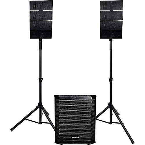 Gemini LRX-448 Portable Line Array PA System With 12