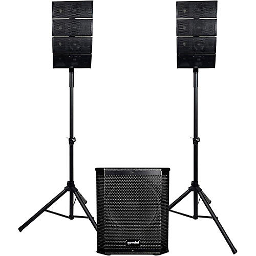 Gemini LRX-448 Portable Line Array PA System With 12