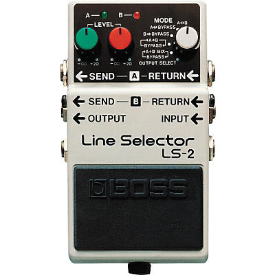 BOSS LS-2 Line Selector/Power Supply Pedal