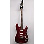 Used Samick LS10MR Solid Body Electric Guitar RED SPARKLE