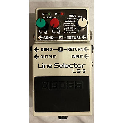 BOSS LS2 Line Selector Pedal