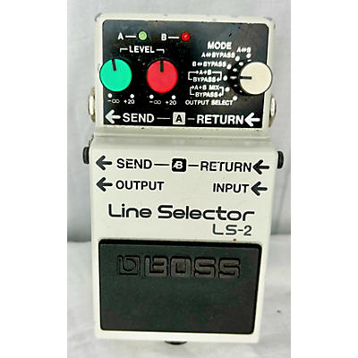 BOSS LS2 Line Selector Pedal