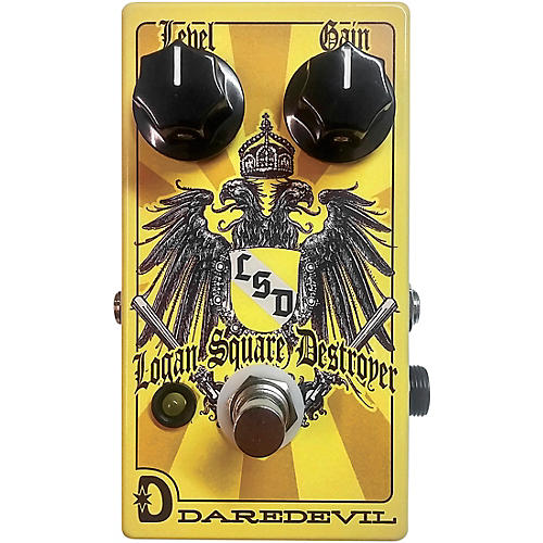 Daredevil Pedals LSD Logan Square Destroyer Fuzz V2 Effects Pedal