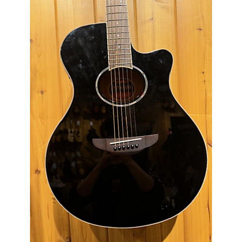 Yamaha LSTA Acoustic Electric Guitar Brown Sunburst