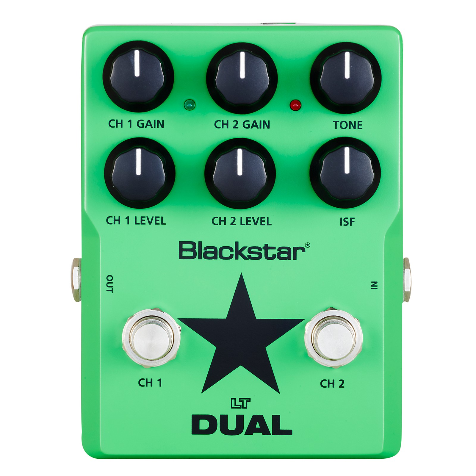 Blackstar LT Dual 2 Channel Distortion Guitar Effects Pedal Musician