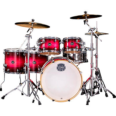 Mapex LT628S Armory Series 6-Piece Studioease Shell Pack Fast Toms With 22" Bass Drum
