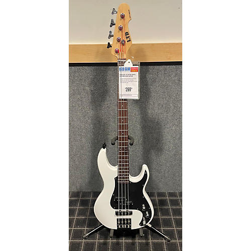 ESP LTD AP204 Electric Bass Guitar White