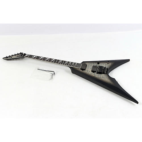 ESP LTD Arrow-1000 Quilted Maple Electric Guitar Condition 3 - Scratch and Dent Charcoal Metallic Satin 197881127848