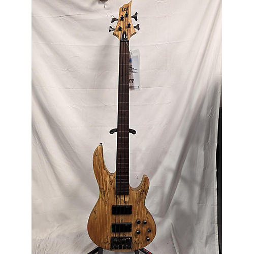 ESP LTD B204 Fretless Electric Bass Guitar Natural