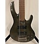 Used ESP LTD B205SM 5 String Electric Bass Guitar Trans Green