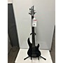 Used ESP LTD B205SM 5 String Electric Bass Guitar SEE THROUGH BLACK
