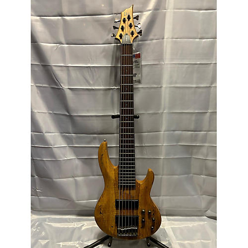 ESP LTD B206SM 6 String Electric Bass Guitar Natural