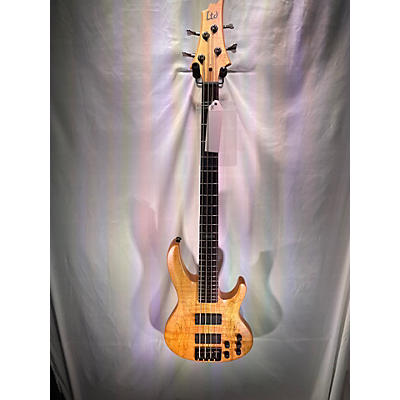 ESP LTD B414 Spalted Maple Electric Bass Guitar