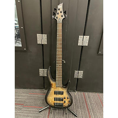 ESP LTD B5 Ebony Electric Bass Guitar