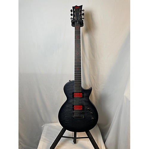 ESP LTD BB600B Solid Body Electric Guitar Trans Black