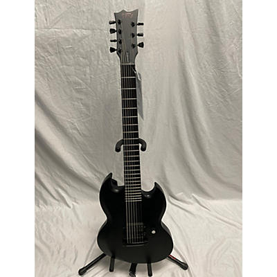 ESP LTD BLACK METAL VIPER 7 Solid Body Electric Guitar