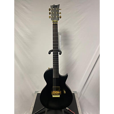 ESP LTD Black Metal Solid Body Electric Guitar