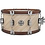 PDP LTD Concept Maple Snare Drum With Walnut Hoops 14 x 6.5 in. Twisted Ivory