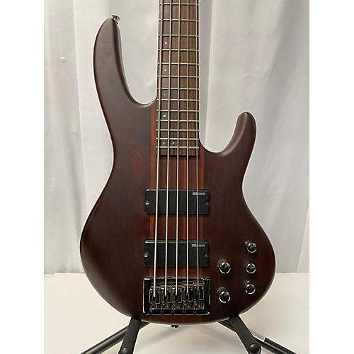 ESP LTD D5 5 String Electric Bass Guitar Brown