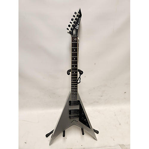 ESP LTD DV8R Dave Mustaine Signature Solid Body Electric Guitar Metallic Gray