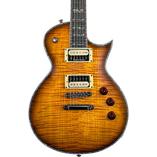 ESP LTD Deluxe EC-1000 Electric Guitar Condition 2 - Blemished Amber Sunburst 197881049096