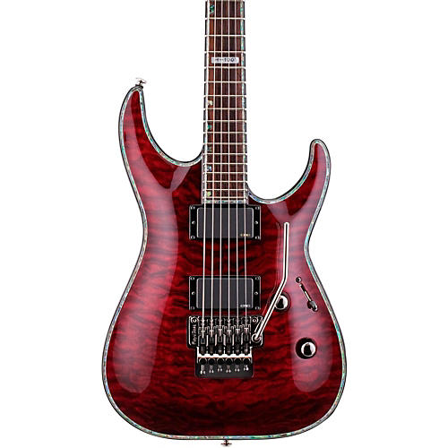 LTD Deluxe H-1001QM Floyd Rose Electric Guitar